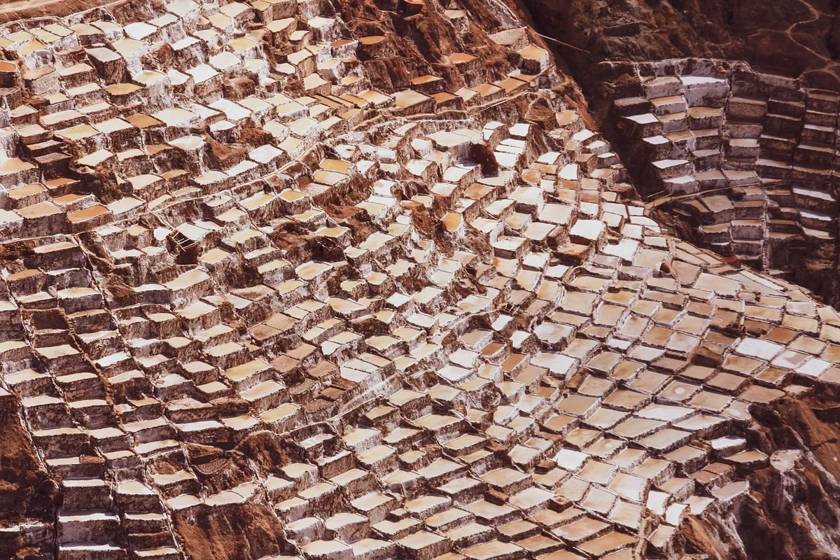 salt pans, maras, salt breakdown, peru, peru, peru, peru, peru, peru