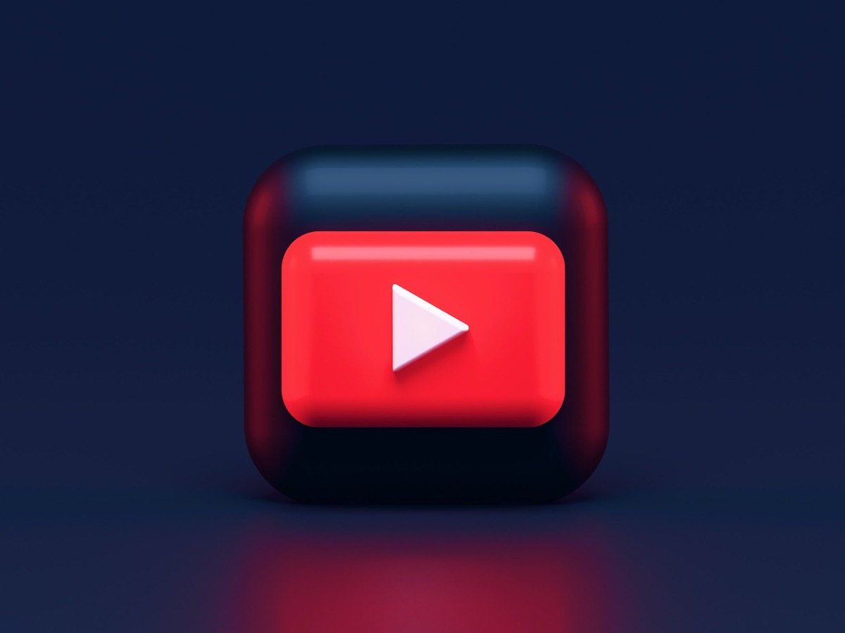 Diamond play button on YouTube channel