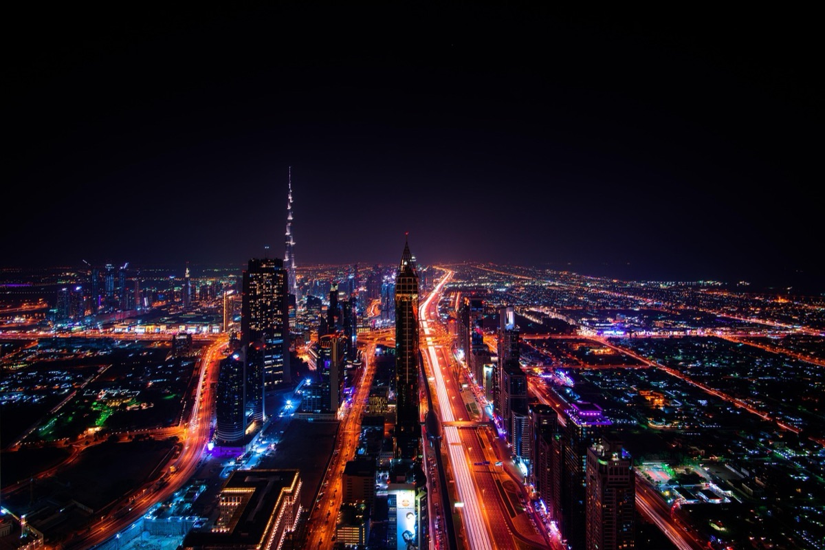 グローバル都市夜景