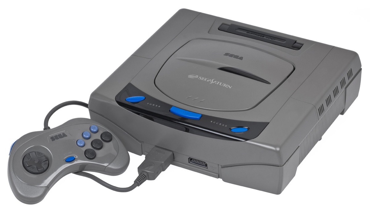 Gaming console set with multiple games in progress